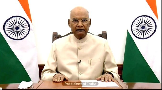 President Ram Nath Kovind. Image Source: IANS News